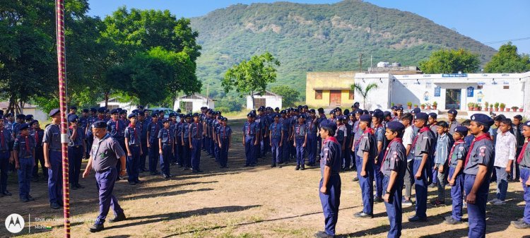 उदयपुर में राज्य पुरस्कार स्काउट जांच शिविर का शुभारंभ | 130 स्काउट्स हुए शामिल