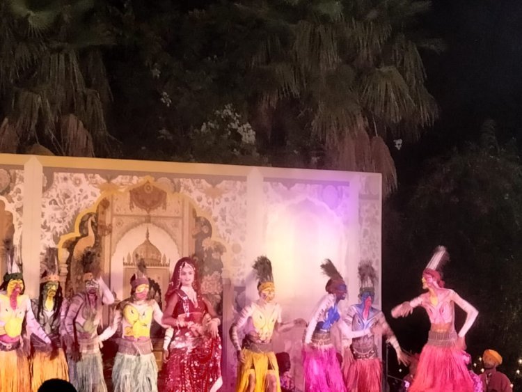 राजीविका राष्ट्रीय सम्मेलन में लोक कलाकारों की प्रस्तुतियों ने बांधा समां | राजस्थान की लोक संस्कृति ने मोहा मन