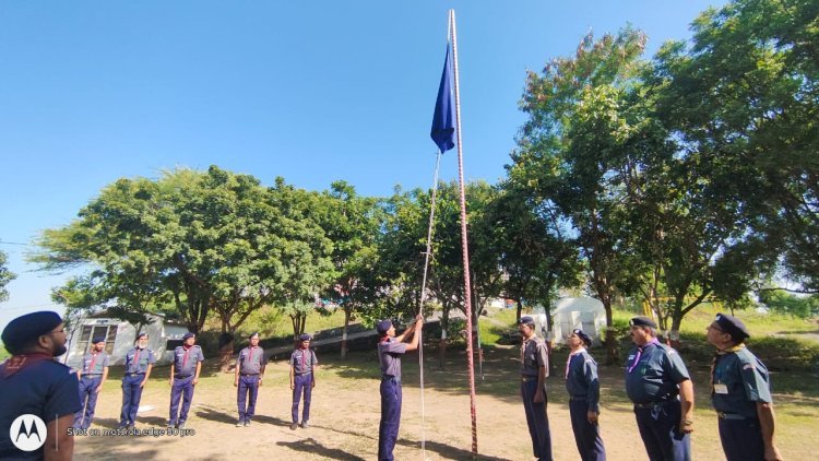 उदयपुर में स्काउट मास्टर बेसिक कोर्स प्रशिक्षण शिविर सम्पन्न | स्काउट दीक्षा संस्कार और सर्वधर्म प्रार्थना सभा बने आकर्षण का केंद्र