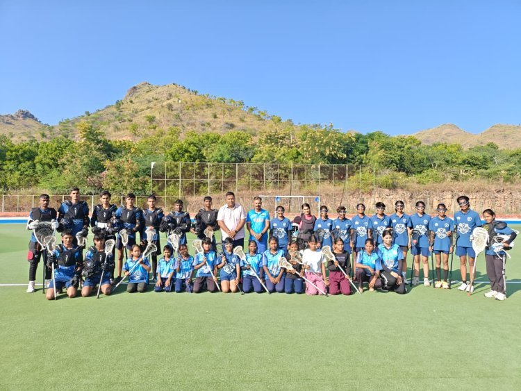 लैक्रोज प्रशिक्षण शिविर उदयपुर में चरम पर | अंतर्राष्ट्रीय प्रतियोगिताओं के लिए खिलाड़ियों की अंतिम तैयारी