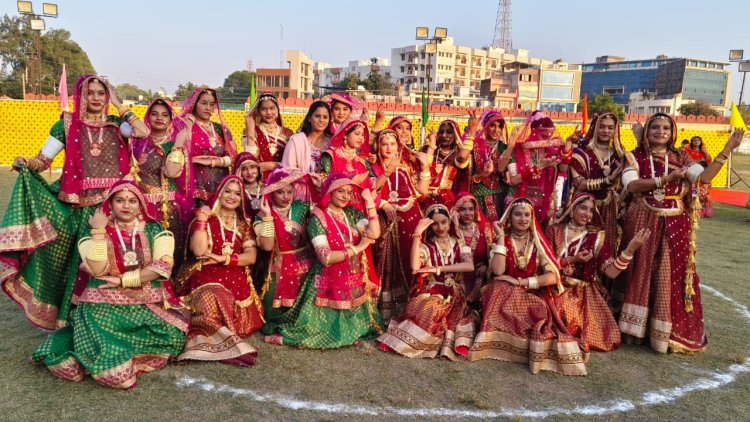 उदयपुर घूमर महोत्सव 2025: गांधी ग्राउंड में 475 से अधिक प्रतिभागियों ने किया सांस्कृतिक प्रदर्शन