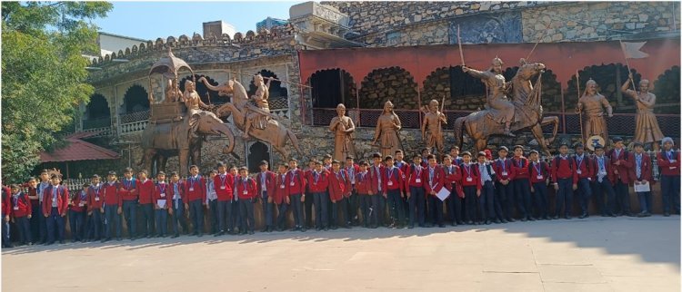 नवोदय विद्यालय मावली के विद्यार्थियों का हल्दीघाटी शैक्षणिक भ्रमण | महाराणा प्रताप इतिहास से रूबरू