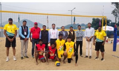 खेलो इंडिया यूनिवर्सिटी गेम्स 2025: उदयपुर में बीच वालीबॉल के रोमांचक मुकाबले, फाइनल मैच कल