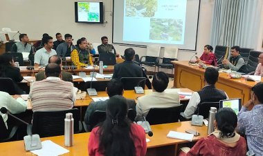 उदयपुर में जल शक्ति अभियान की समीक्षा: केंद्रीय नोडल अधिकारी का निरीक्षण