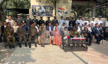 नौसेना दिवस पर 1 राज नेवल एनसीसी यूनिट में भव्य समारोह, शहीद के परिजन शामिल