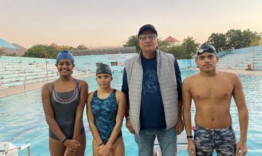 राजस्थान का राष्ट्रीय प्रतिनिधित्व करेंगे महाराणा प्रताप खेलगांव के तैराक