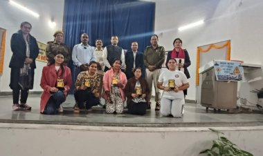 सड़क सुरक्षा पखवाड़ा: मीरा गर्ल्स कॉलेज उदयपुर में जागरूकता व सीपीआर लाइव डेमो कार्यक्रम