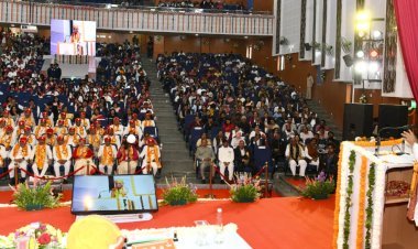 एमएलएसयू का 33वां दीक्षान्त समारोह सम्पन्न | 255 पीएचडी, 109 स्वर्ण पदक | राज्यपाल बागड़े