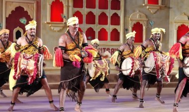 शिल्पग्राम उत्सव 2025 उदयपुर: कर्ण ढोल की अद्भुत प्रस्तुति, लोक नृत्यों ने जीता दिल