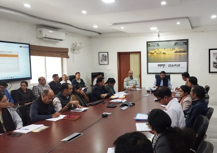 संपर्क पोर्टल शिकायतों का समयबद्ध निस्तारण सुनिश्चित करें: जिला कलेक्टर उदयपुर