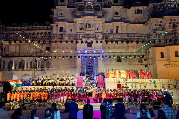 सिटी पैलेस उदयपुर में महाराणा मेवाड़ पब्लिक स्कूल का 51वाँ वार्षिकोत्सव भव्यता के साथ सम्पन्न