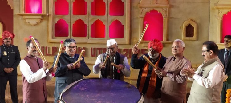 शिल्पग्राम उत्सव 2025 का भव्य आगाज, लोक कला को बताया जीवन का असली आलोक