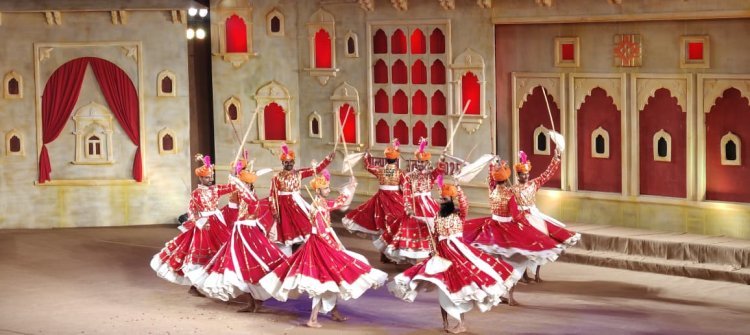 शिल्पग्राम उत्सव 2025: राठवा डांस, लावणी, तलवार रास और रौफ ने बांधा समां | उदयपुर