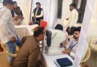 राष्ट्रीय रोड सेफ्टी माह: नारायणपुरा टोल प्लाजा पर निशुल्क नेत्र जांच व चश्मा वितरण शिविर