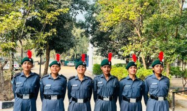 6 राज एयर स्क्वाड्रन एनसीसी उदयपुर की कैडेट्स का आर्मी डे परेड में चयन | Udaipur News