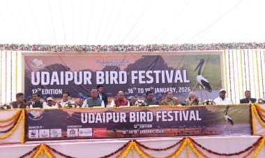 12th Udaipur Bird Festival 2026 Begins at Menar Ramsar Site | Udaipur News