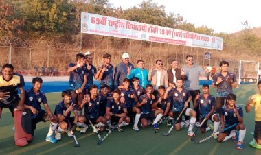 69वीं राष्ट्रीय विद्यालय हॉकी: राजस्थान ने पंजाब को 3-2 से हराकर पहली बार फाइनल में प्रवेश किया