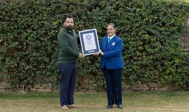 डॉ. लक्ष्यराज सिंह मेवाड़ ने बनाया 10वाँ गिनीज वर्ल्ड रिकॉर्ड, 1400 मिट्टी के मटकों का वितरण | Udaipur News