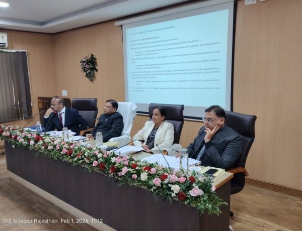 न्यायिक अधिकारियों की एक दिवसीय कार्यशाला संपन्न, चार जिलों के न्यायाधीशों ने लिया प्रशिक्षण