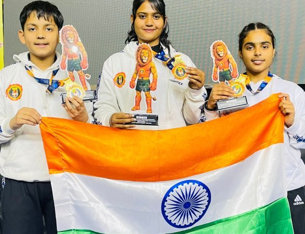 5th India Open International Kickboxing Cup 2026: Udaipur Players Shine, Win Gold Medals