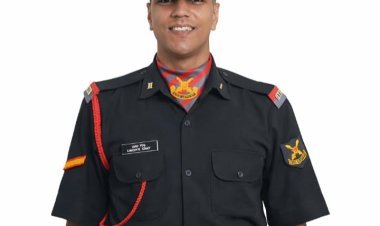 चेन्नई OTA से ट्रेनिंग पूरी कर लक्ष्य गौड़ लौटेंगे उदयपुर, निकलेगा रोड शो