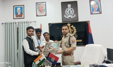 फतेहपुर में नए एसपी अभिमन्यु मंगलिक का भव्य स्वागत, पत्रकार संगठन ने जताई कानून व्यवस्था सुधार की उम्मीदें