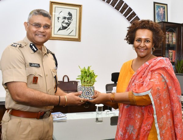 यूनिसेफ प्रतिनिधिमंडल की आईजी से शिष्टाचार भेंट, बाल संरक्षण पर हुई महत्वपूर्ण चर्चा