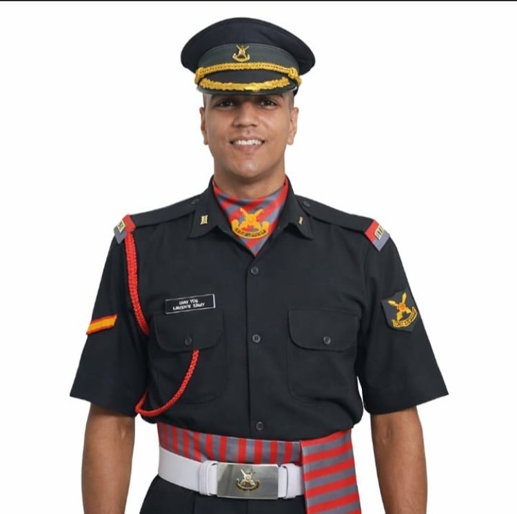चेन्नई OTA से ट्रेनिंग पूरी कर लक्ष्य गौड़ लौटेंगे उदयपुर, निकलेगा रोड शो