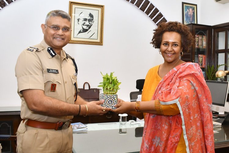 यूनिसेफ प्रतिनिधिमंडल की आईजी से शिष्टाचार भेंट, बाल संरक्षण पर हुई महत्वपूर्ण चर्चा