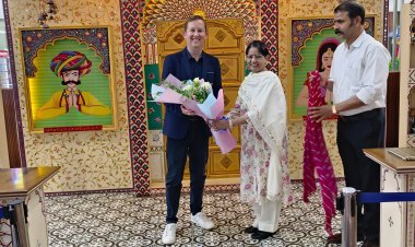 अमेरिका के राजदूत सर्जियो गोर दो दिवसीय यात्रा पर उदयपुर पहुंचे