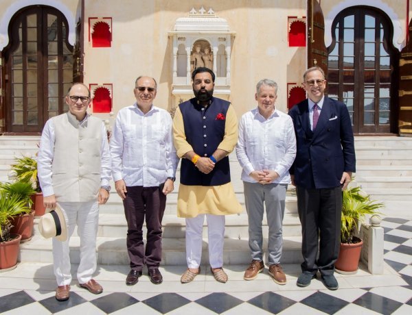 सिटी पैलेस उदयपुर में विभिन्न देशों से पधारे राजदूतों का हुआ स्वागत उदयपुर, 18 अप्रैल 2026।