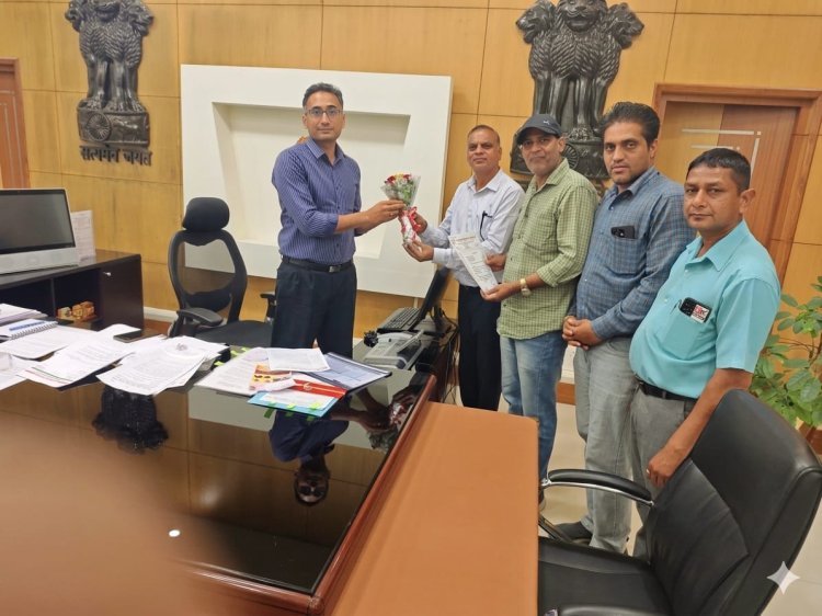 पत्रकार एकता संघ की प्रशासन से मुलाकात, सकारात्मक सहयोग का संकल्प