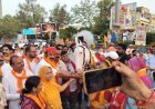 चेतक सर्कल पर गूंजा महाराणा प्रताप जयंती का शौर्य, मातृशक्ति ने किया तलवार रास, पहलवानों ने दिखाए हैरतअंगेज करतब