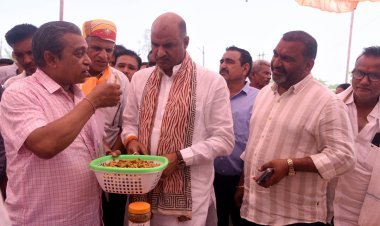प्राकृतिक खेती वर्तमान ही नहीं, भविष्य की भी आवश्यकता : सांसद सीपी जोशी वल्लभनगर में प्राकृतिक खेती कार्यशाला, 500 से अधिक किसानों ने लिया भाग