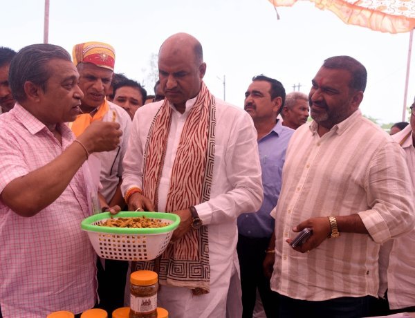 प्राकृतिक खेती वर्तमान ही नहीं, भविष्य की भी आवश्यकता : सांसद सीपी जोशी वल्लभनगर में प्राकृतिक खेती कार्यशाला, 500 से अधिक किसानों ने लिया भाग