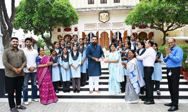 बालिका शिक्षा को मिला संबल, डॉ. लक्ष्यराज सिंह मेवाड़ ने निभाई विद्यादान की परंपरा