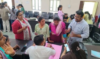 विद्या भवन में B.Ed. प्रथम वर्ष के विद्यार्थियों के लिए कार्यशाला एवं लर्निंग सर्कल आयोजित