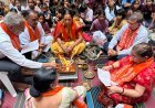 दुर्गाष्टमी पर 542 जनजाति कन्याओं का पूजन, हवन-यज्ञ एवं प्रतियोगिताओं से दिया सामाजिक समरसता का संदेश