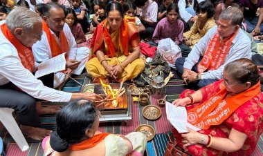 दुर्गाष्टमी पर 542 जनजाति कन्याओं का पूजन, हवन-यज्ञ एवं प्रतियोगिताओं से दिया सामाजिक समरसता का संदेश